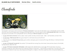Tablet Screenshot of dvnortonriders.com
